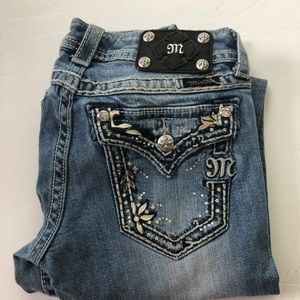 Miss Me Size 27 Boot Cut Jeans Style JP5443B3